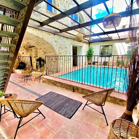 Gite De Groupe 9Ch Ou 3 Gites Independants De 3Ch - Patio Et Piscine Interieure Chauffee Toute L'Annee Vallon-Pont-dʼArc 외부 사진