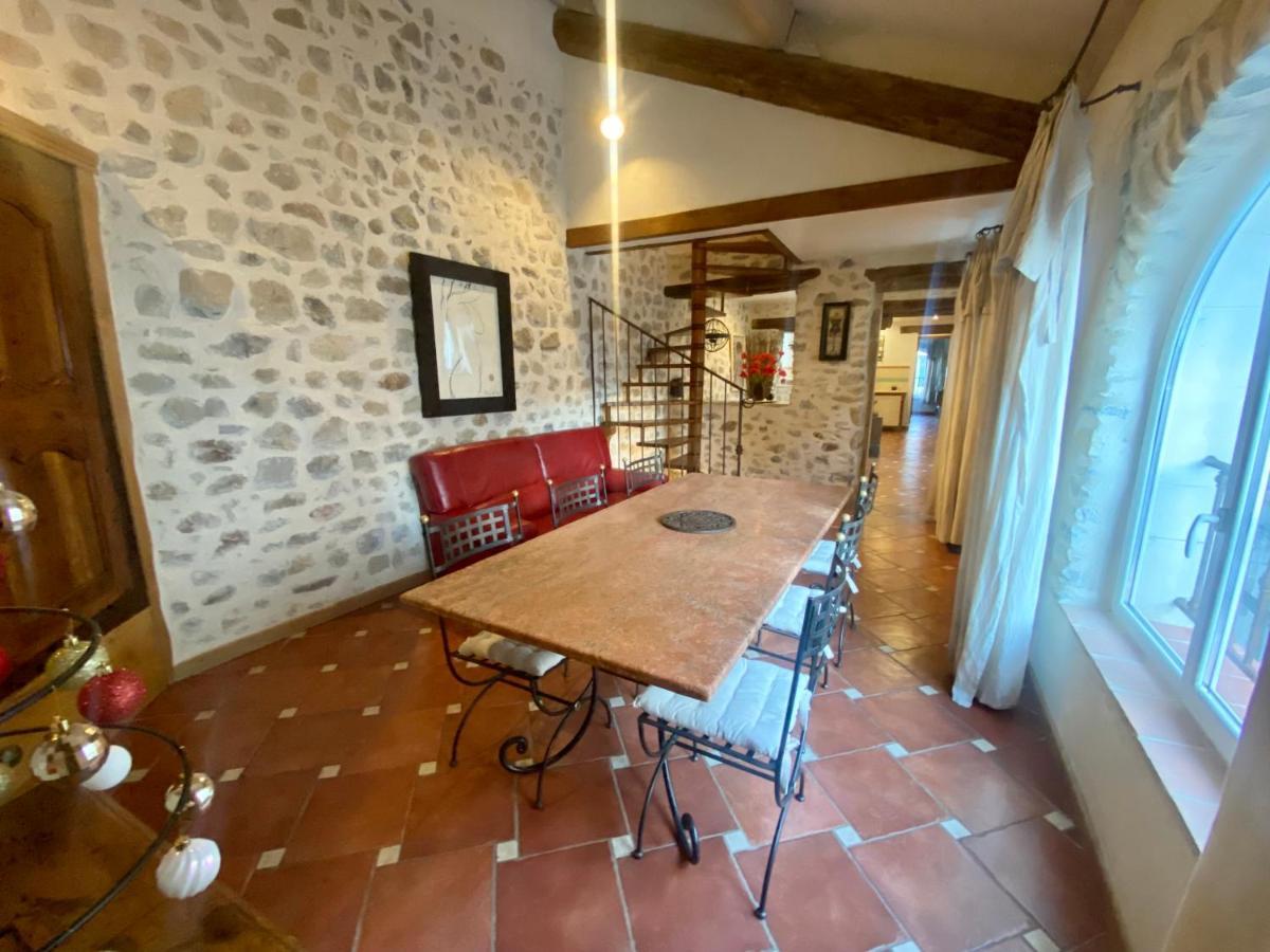 Gite De Groupe 9Ch Ou 3 Gites Independants De 3Ch - Patio Et Piscine Interieure Chauffee Toute L'Annee Vallon-Pont-dʼArc 외부 사진
