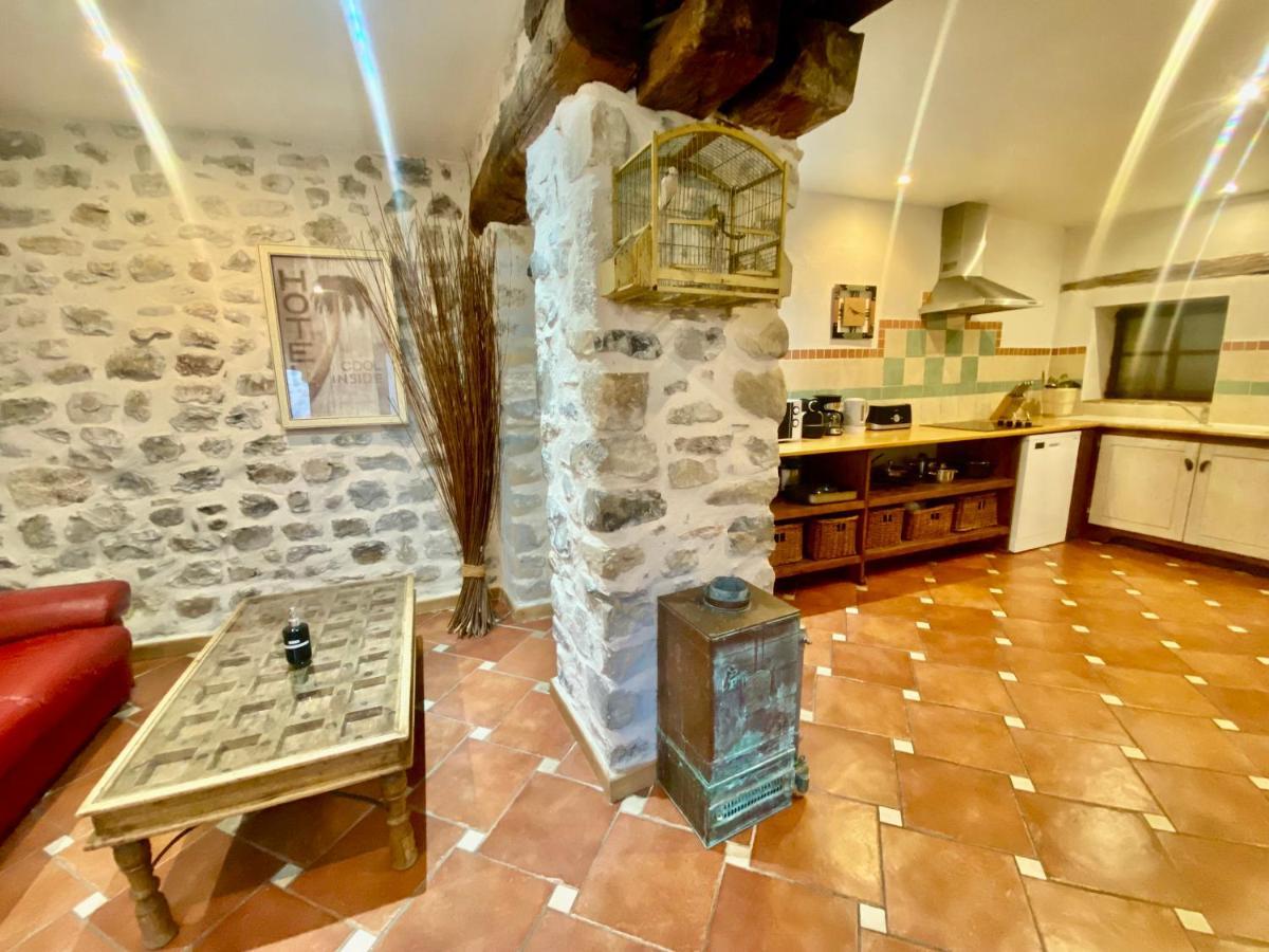 Gite De Groupe 9Ch Ou 3 Gites Independants De 3Ch - Patio Et Piscine Interieure Chauffee Toute L'Annee Vallon-Pont-dʼArc 외부 사진