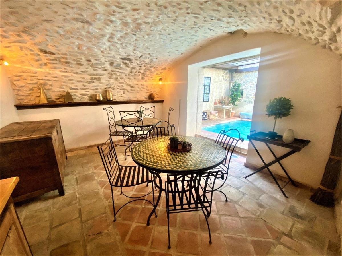 Gite De Groupe 9Ch Ou 3 Gites Independants De 3Ch - Patio Et Piscine Interieure Chauffee Toute L'Annee Vallon-Pont-dʼArc 외부 사진