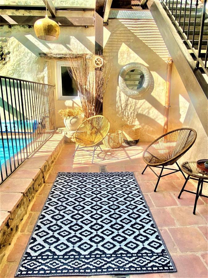 Gite De Groupe 9Ch Ou 3 Gites Independants De 3Ch - Patio Et Piscine Interieure Chauffee Toute L'Annee Vallon-Pont-dʼArc 외부 사진